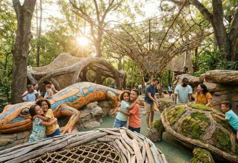 Animal-Mimicry Design: Fun Wildlife Climbing Structures