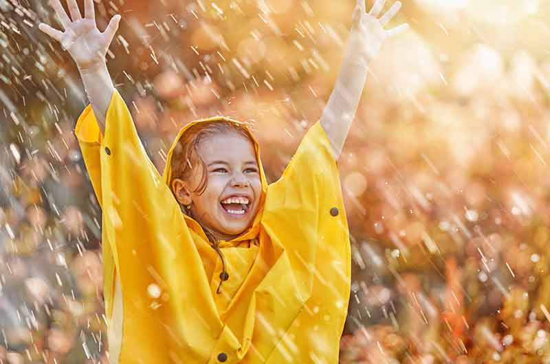 Benefits Of Playing Outside On Rainy Days