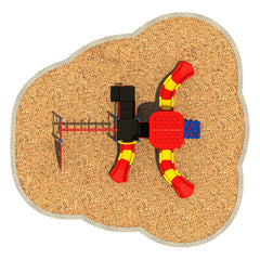 Slide O'Riffic Hut | Commercial Playground Equipment