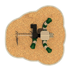 Slide O'Riffic Hut | Commercial Playground Equipment
