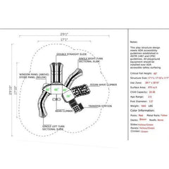 CSPD-1624 | Commercial Playground Equipment