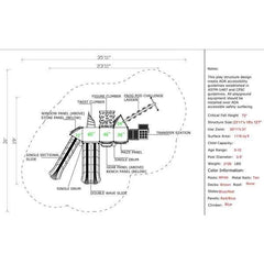 CSPD-1625 | Commercial Playground Equipment