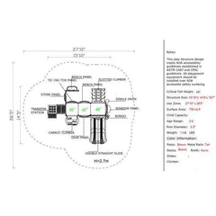CSPD-1616 | Commercial Playground Equipment