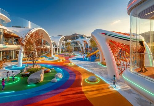 Interactive Smart Playgrounds and Digital-Physical Blended Play