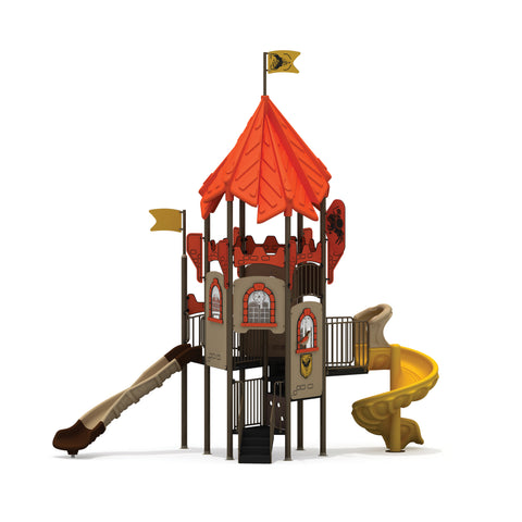 Crimson Crown Tower | Commercial Playground Equipment