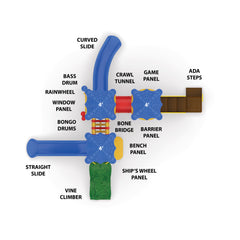 Cumberland Gap UPLAY-007 | Commercial Playground Equipment