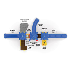 Rainbow Lake UPLAY-012 | Commercial Playground Equipment