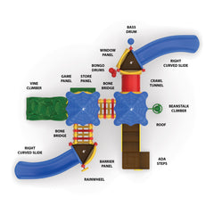 Pike's Peak UPLAY-014 | Commercial Playground Equipment