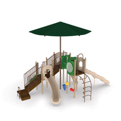 Boulder Point with Shade UPLAY-045 | Commercial Playground Equipment