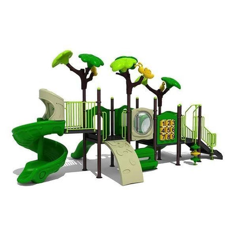 Forbidden Fortune Commercial Playground Equipment - Ages 5 to 12 yr -  Picnic Furniture
